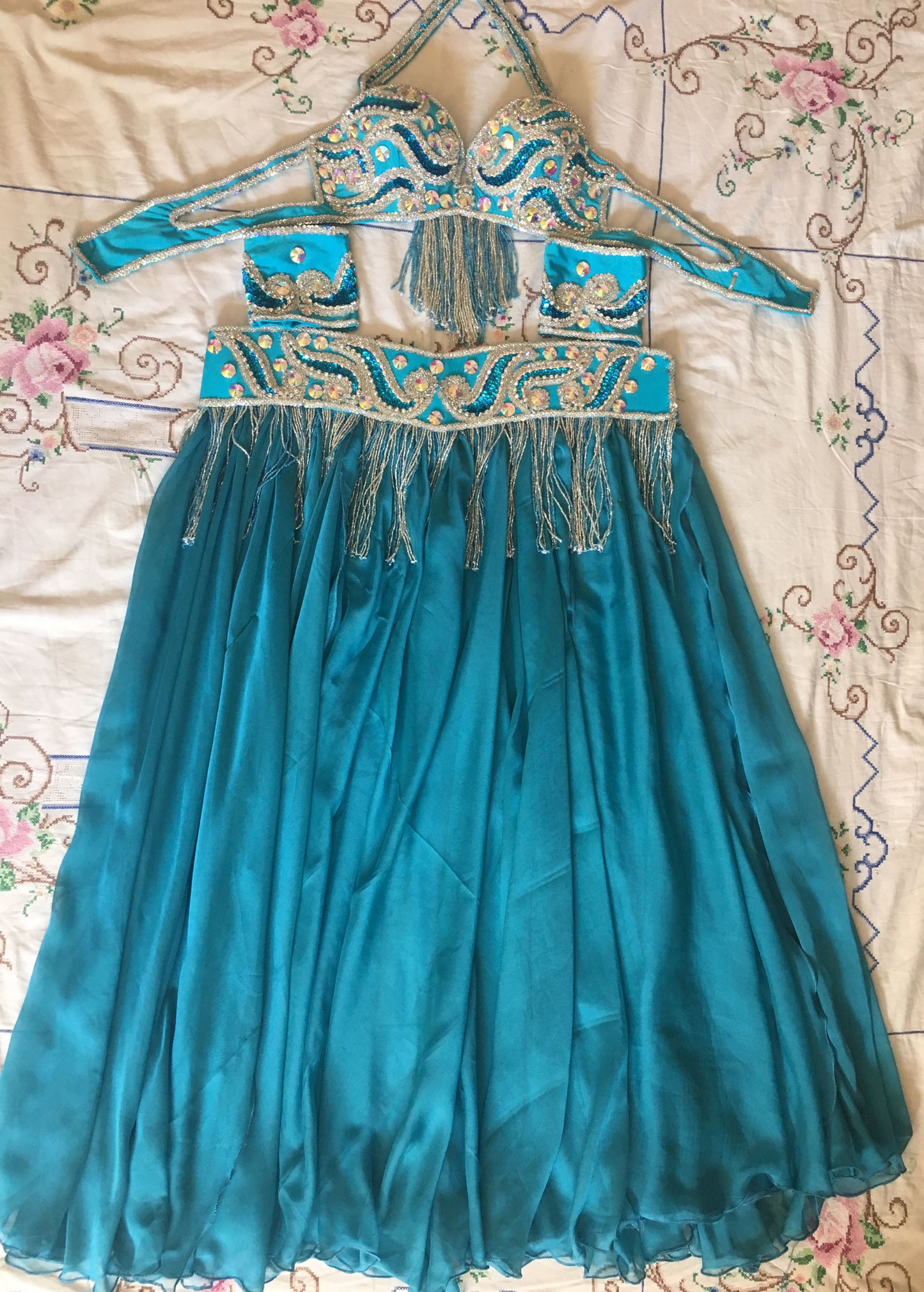 Egyptian Belly Dance Outfit – Performance Costume – Custom Made – Premium Quality
