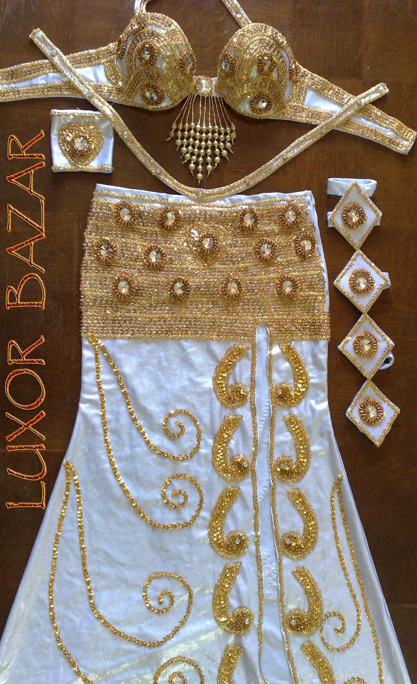 Sexy Egyptian Belly Dance Costume – Handmade & Custom-Made – Professional Quality Dress