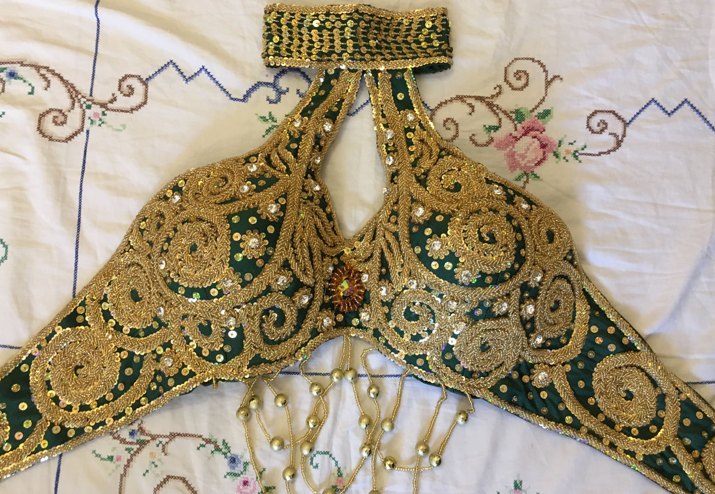 New Egyptian Professional Belly dance costume, Custom-made belly dancing Dress, Gypsy dance outfit, Handmade Embroidery, oriental dance set