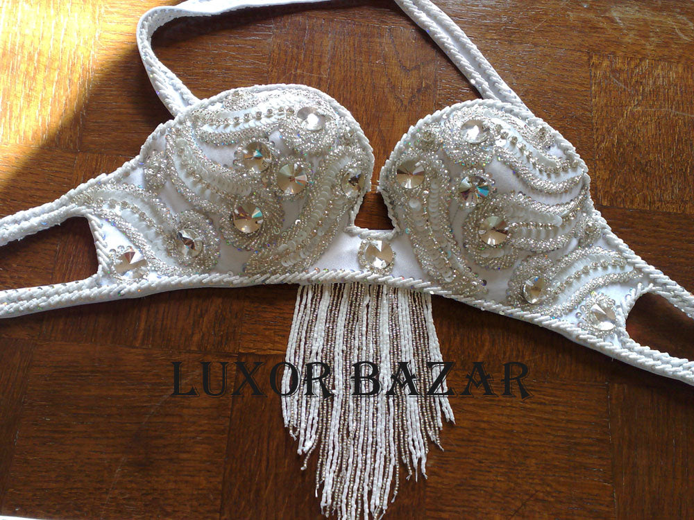 Professional Belly Dance Costume from Egypt, Custom-Made Belly Dance outfit, New Gypsy Dance Costume, Hand-Stitched Oriental Dance Set