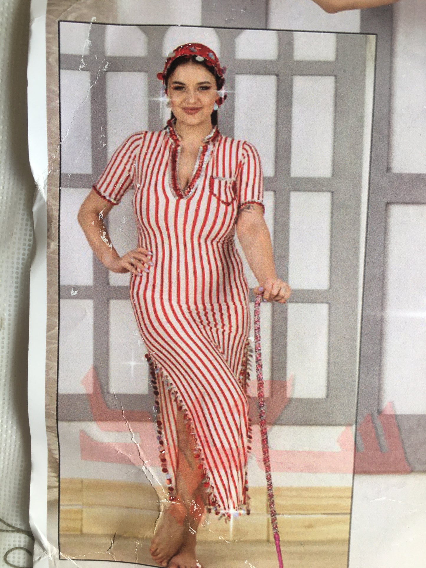 Egyptian Belly Dance Dress Saidi Costume,Baladi Galabeya, Stripes Abaya, Kaftan