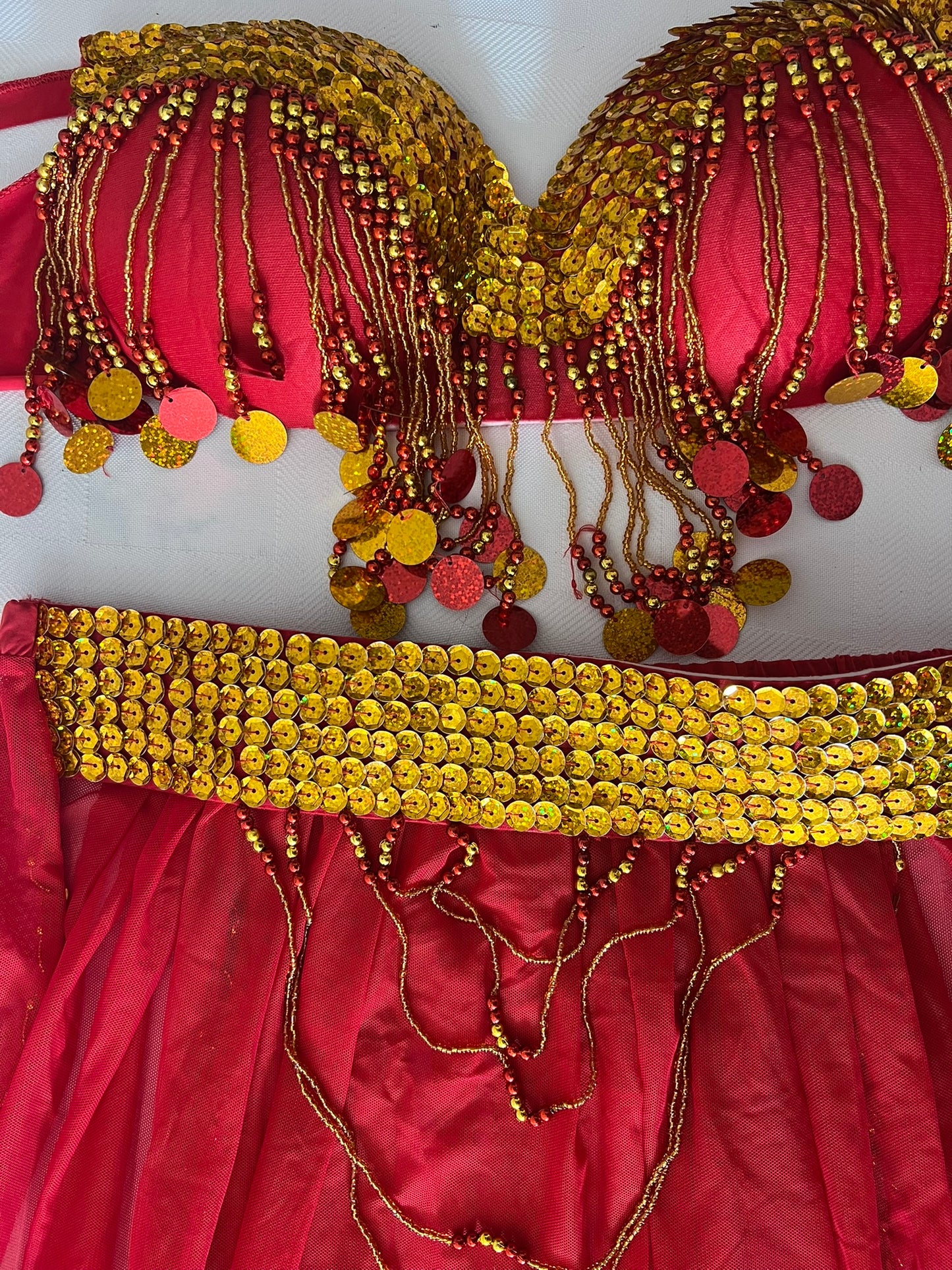 Sexy Egyptian belly dance costume/ Handmade belly dance belt, skirt and bra