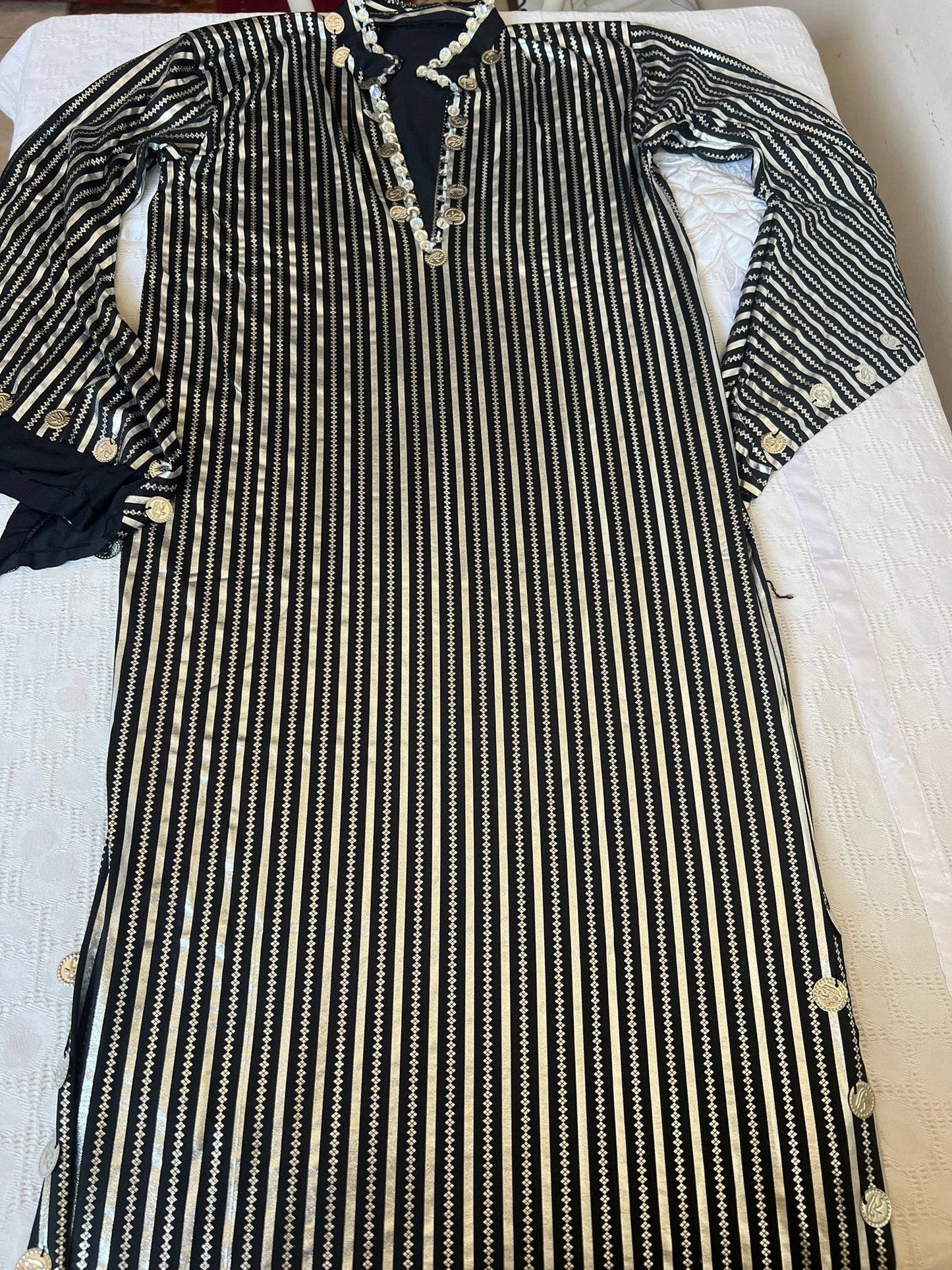 Egyptian Belly Dance Dress Saidi Costume, Baladi Galabia, Fallahi Abaya, Kaftan