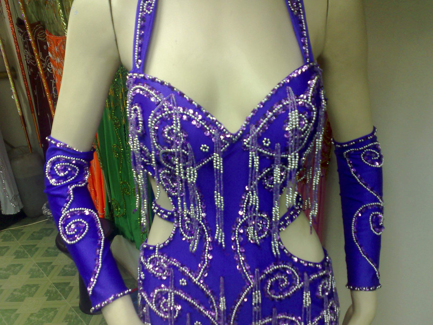 Professional Belly Dance Costume From Egypt Custom-Made bellydance Dress New