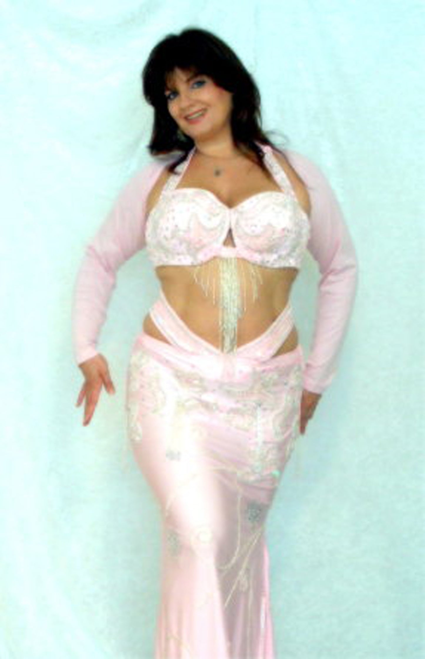 New Egyptian Belly Dance Costume, Custom-Made belly dance Dress, Handmade stitched oriental dance set, Tribal dance skirt & Bra, Gypsy dance