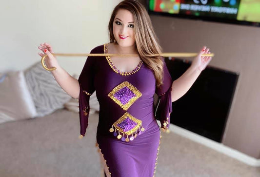 Egyptian Belly Dance Dress, Saidi Costume, Baladi Galabia, Fallahi Abaya, Kaftan