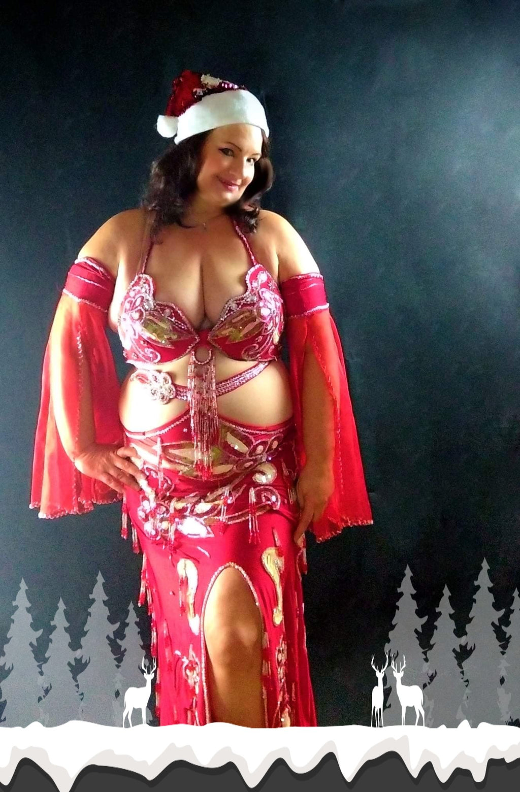 Neues ägyptisches Bauchtanzkostüm, maßgeschneidertes Bauchtanzkleid, handgemachtes orientalisches Stickerei-Outfit, Tribal-Tanzrock und BH, Gypsy-Tanz
