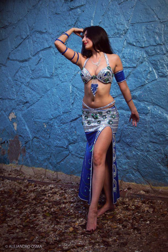 Professional Belly Dance Costume from Egypt Belly dancing outfit Custom Made Handmade Embroidered ensemble