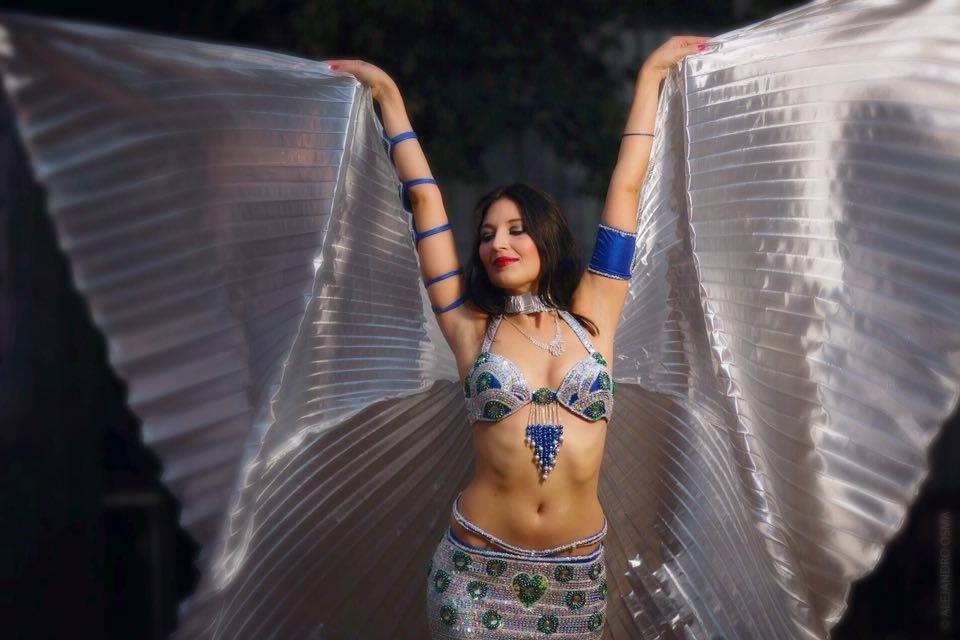 Professional Belly Dance Costume from Egypt Belly dancing outfit Custom Made Handmade Embroidered ensemble