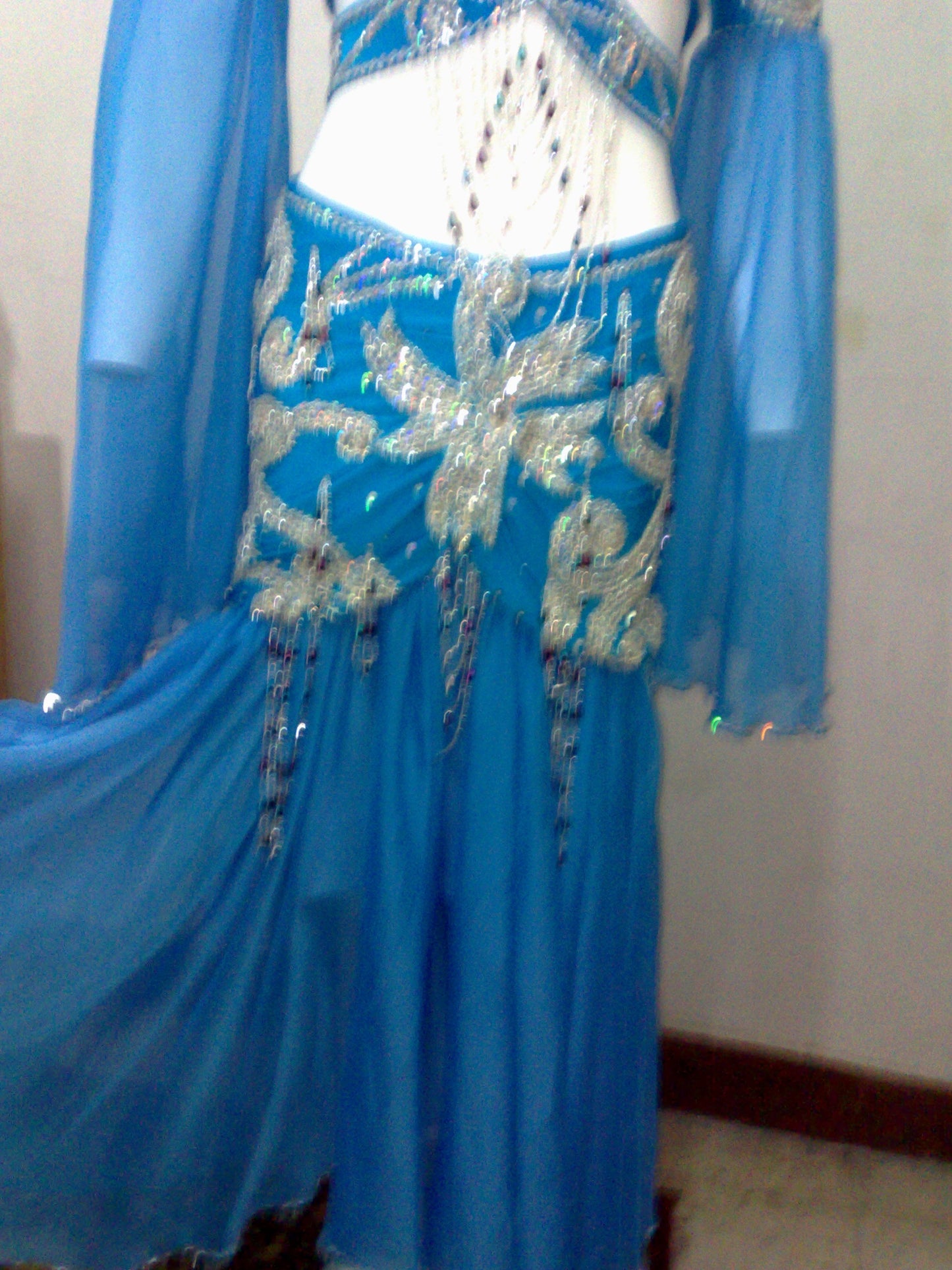Egyptian professional belly dance costume, Custom-made Belly dance Dress, Gypsy oriental dance, handmade stitched oriental dance outfit.