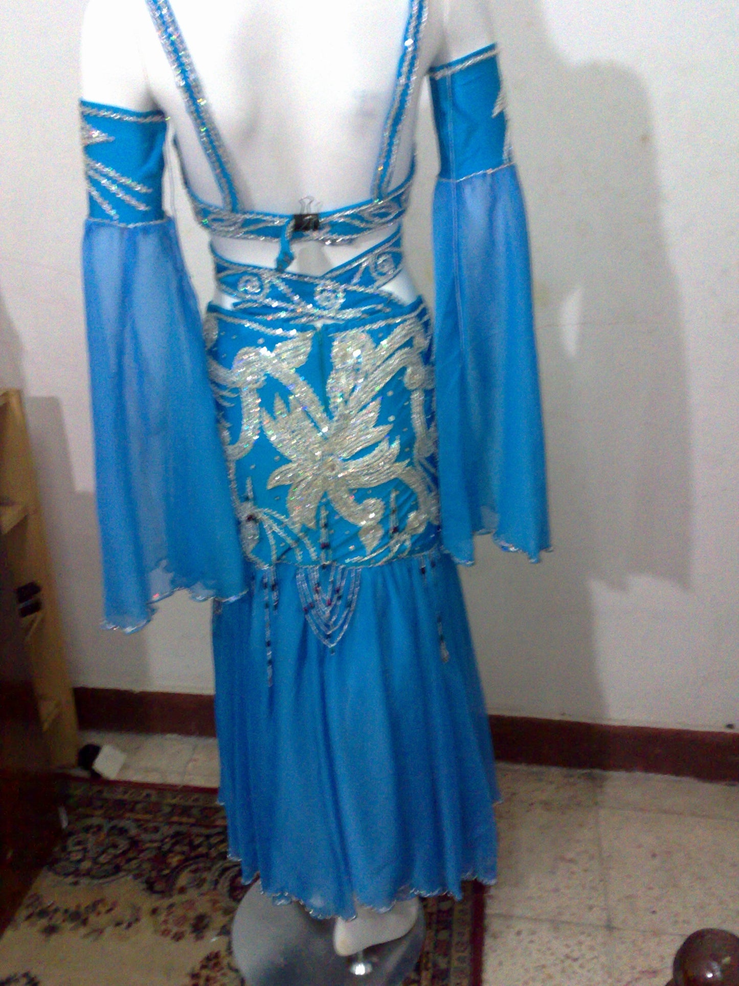 Egyptian professional belly dance costume, Custom-made Belly dance Dress, Gypsy oriental dance, handmade stitched oriental dance outfit.