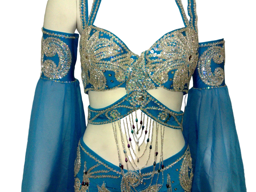 Egyptian professional belly dance costume, Custom-made Belly dance Dress, Gypsy oriental dance, handmade stitched oriental dance outfit.