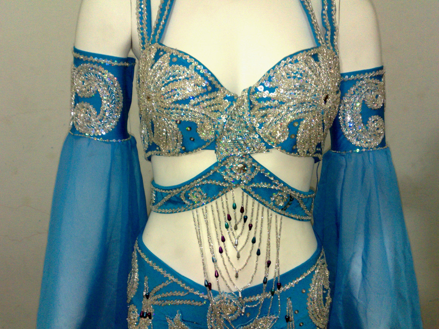 Egyptian professional belly dance costume, Custom-made Belly dance Dress, Gypsy oriental dance, handmade stitched oriental dance outfit.