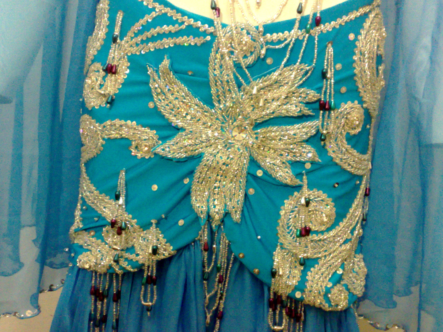 Egyptian professional belly dance costume, Custom-made Belly dance Dress, Gypsy oriental dance, handmade stitched oriental dance outfit.