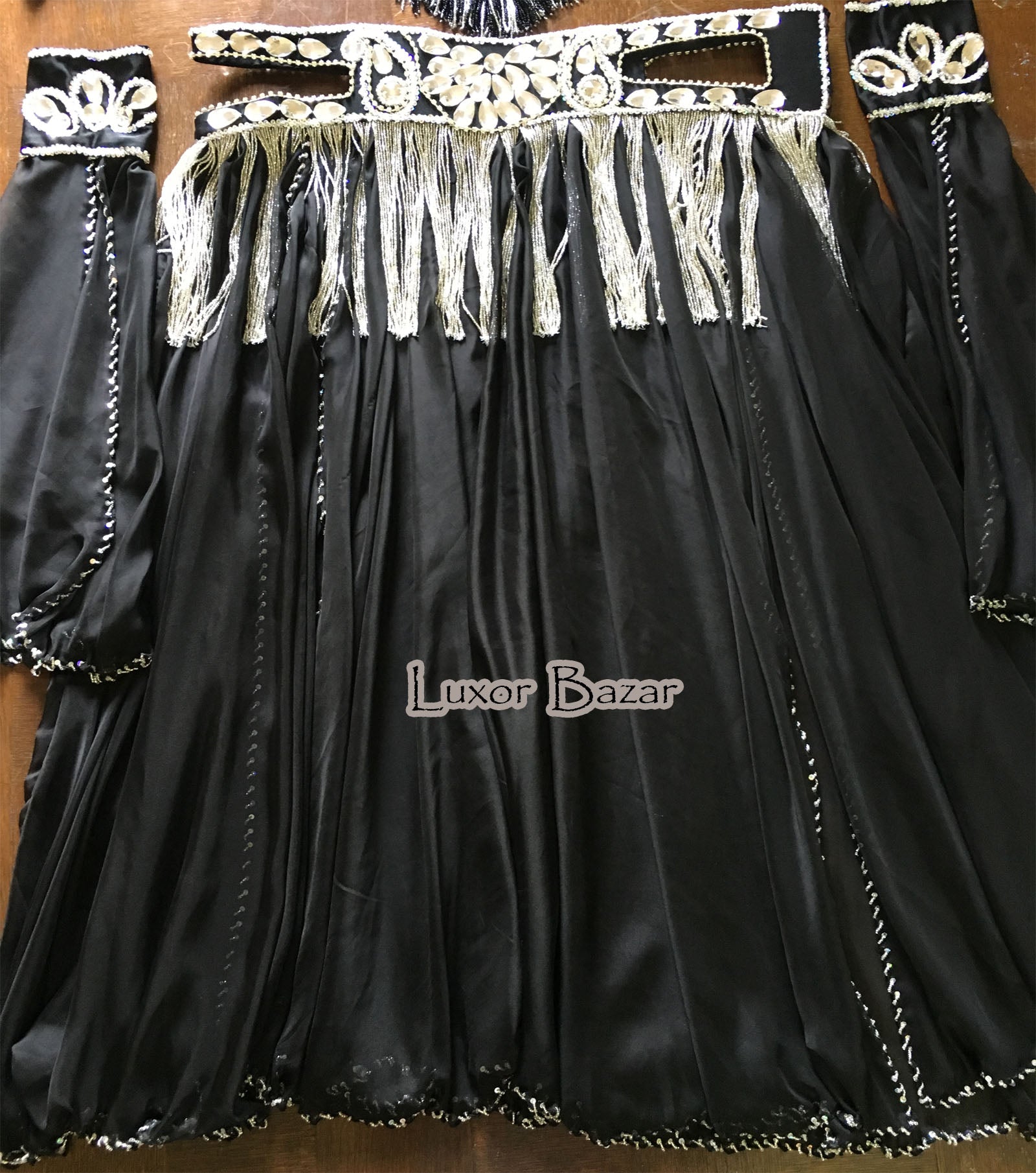 Handmade Egyptian Belly Dance Costume – Custom Colors & Sizes – Professional Quality