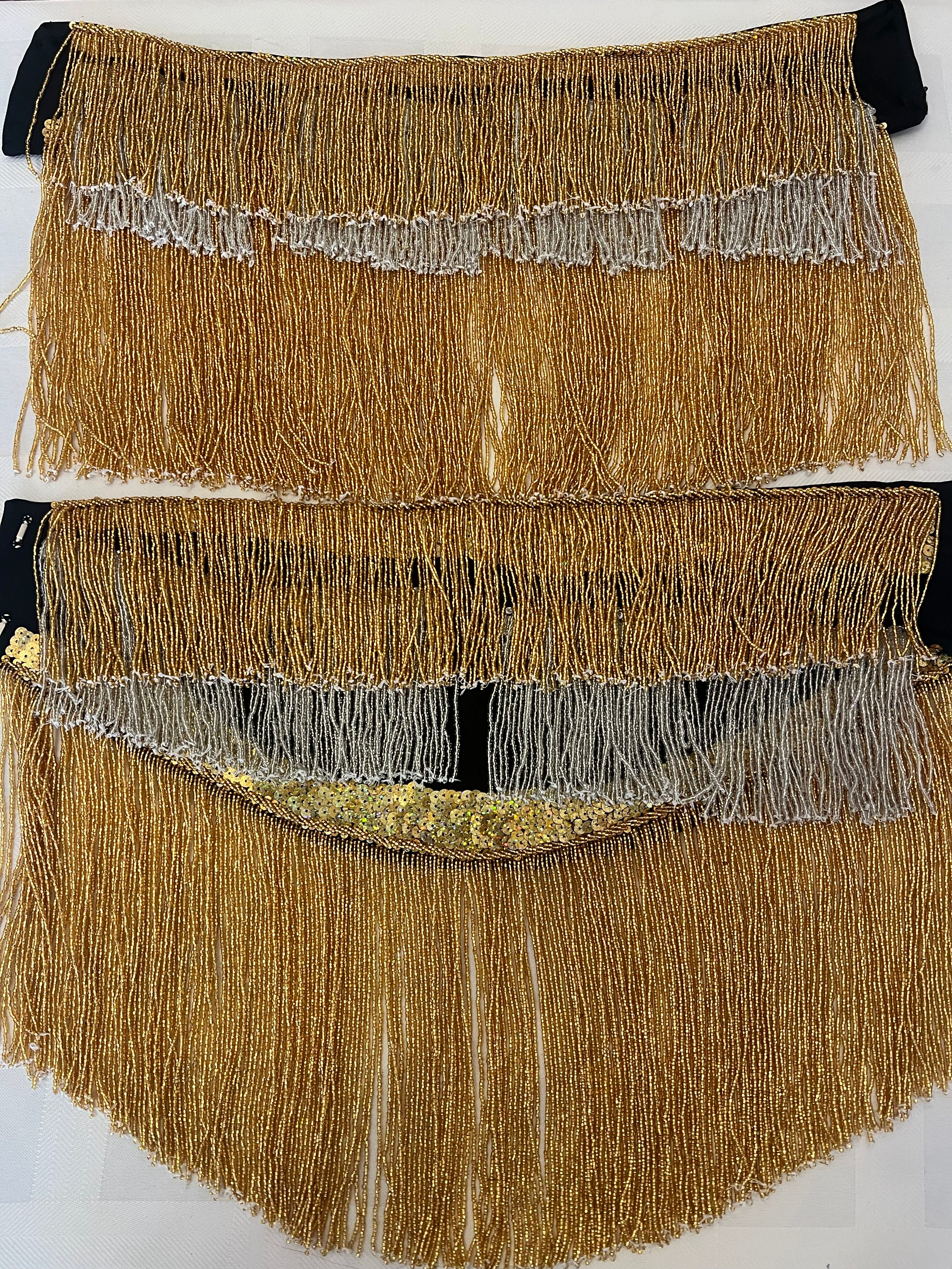 Authentic Egyptian Traditional Belly dance Belt, Super rich embellished professional oriental dancing hip belt