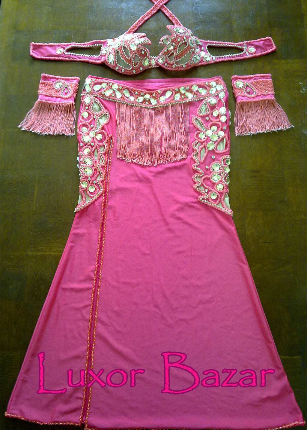 Sexy Egyptian professional belly dance costume, New Custom-made Belly Dance Dress, Handmade stitched dance outfit with side cutouts.