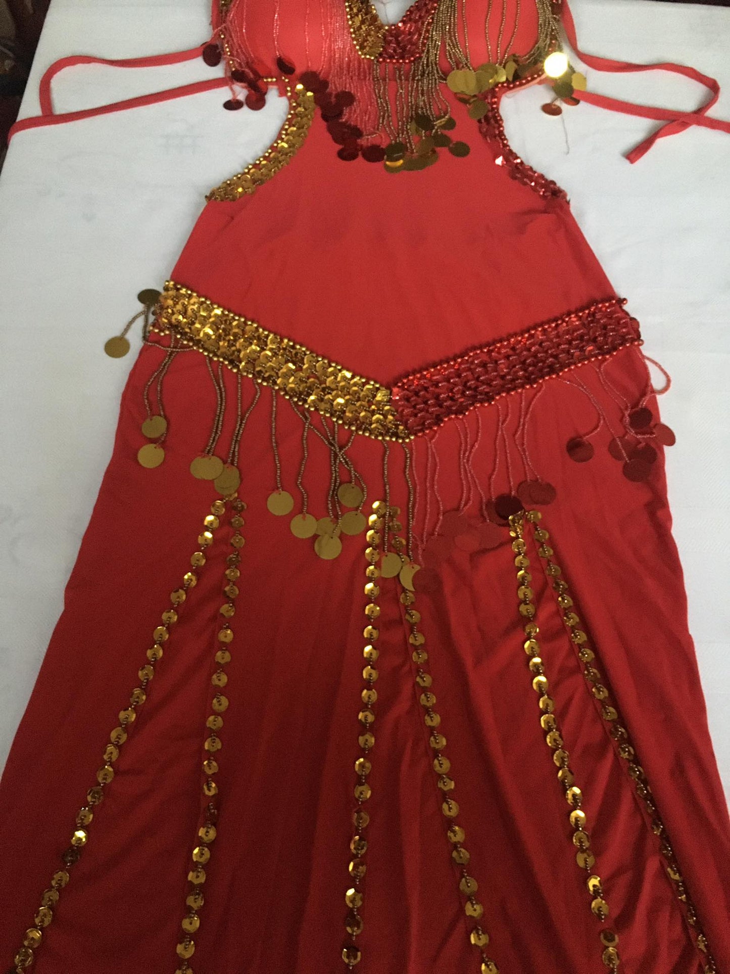 Egyptian Sexy belly dance costume, handmade Black stitched belly dance dress بدلة رقص شرقى