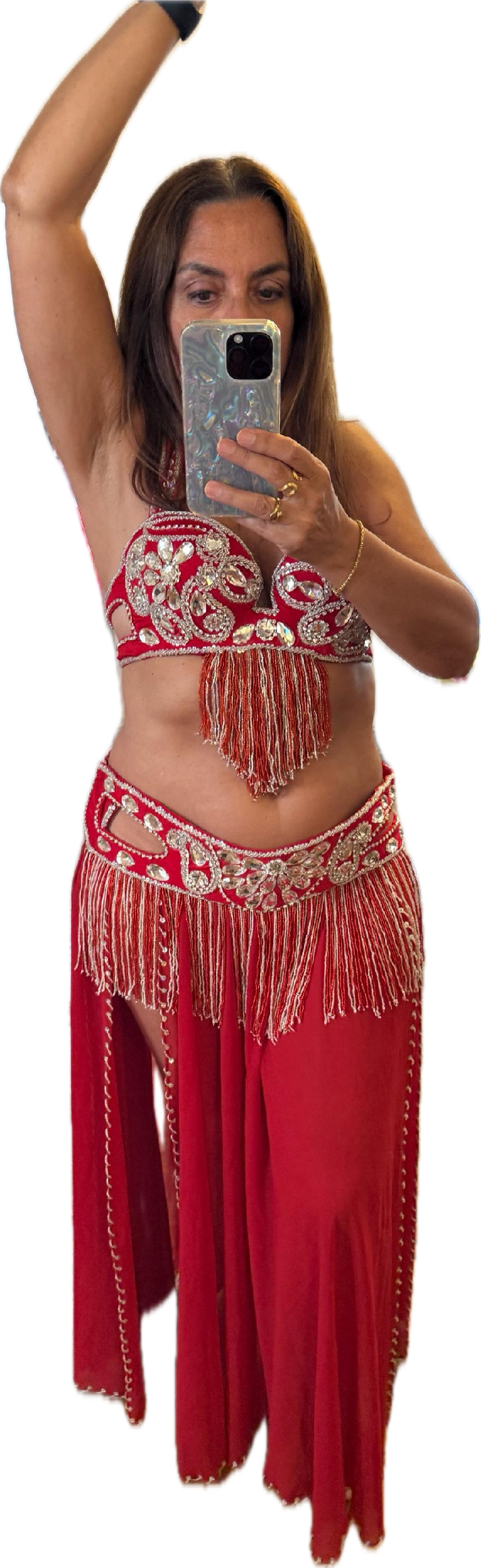 Professional Belly dance costume/ Custom-made luxurious belly dancer outfit