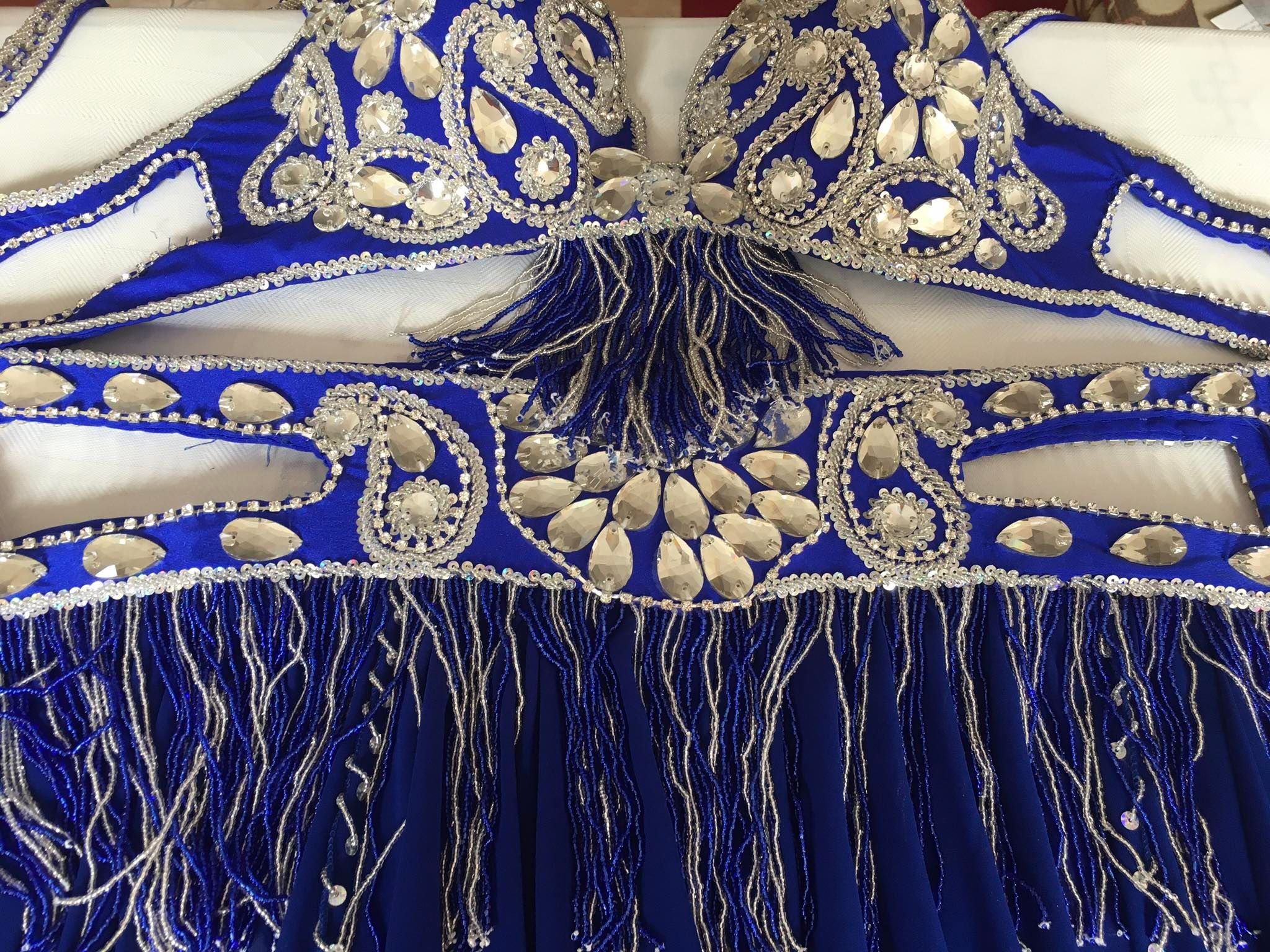 Professional Belly Dance Costume From Egypt BELLYDANCE Custom-made Any Colour New