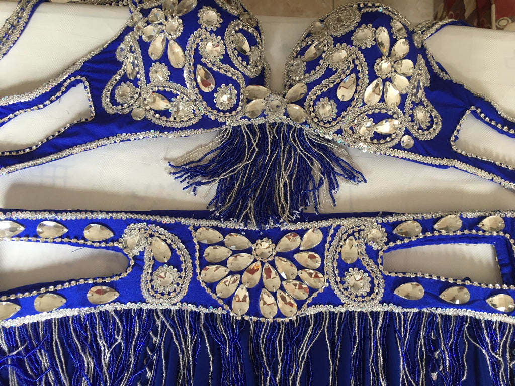 Professional Belly Dance Costume From Egypt BELLYDANCE Custom-made Any Colour New