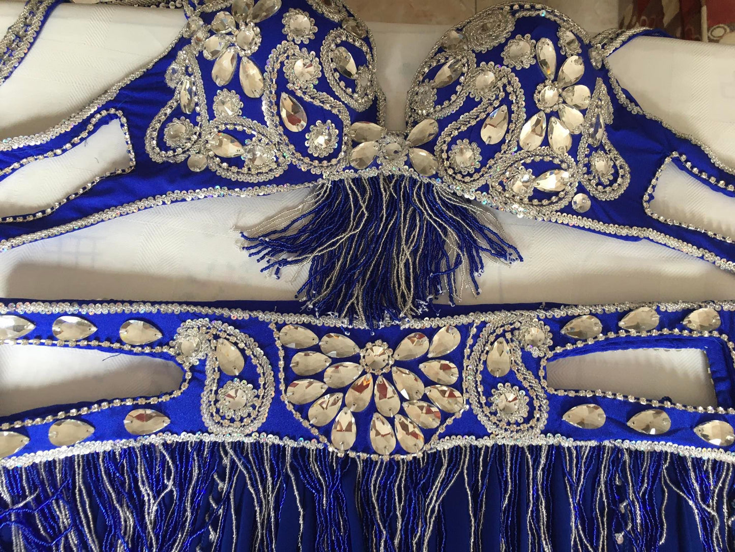 Professional Belly Dance Costume From Egypt BELLYDANCE Custom-made Any Colour New
