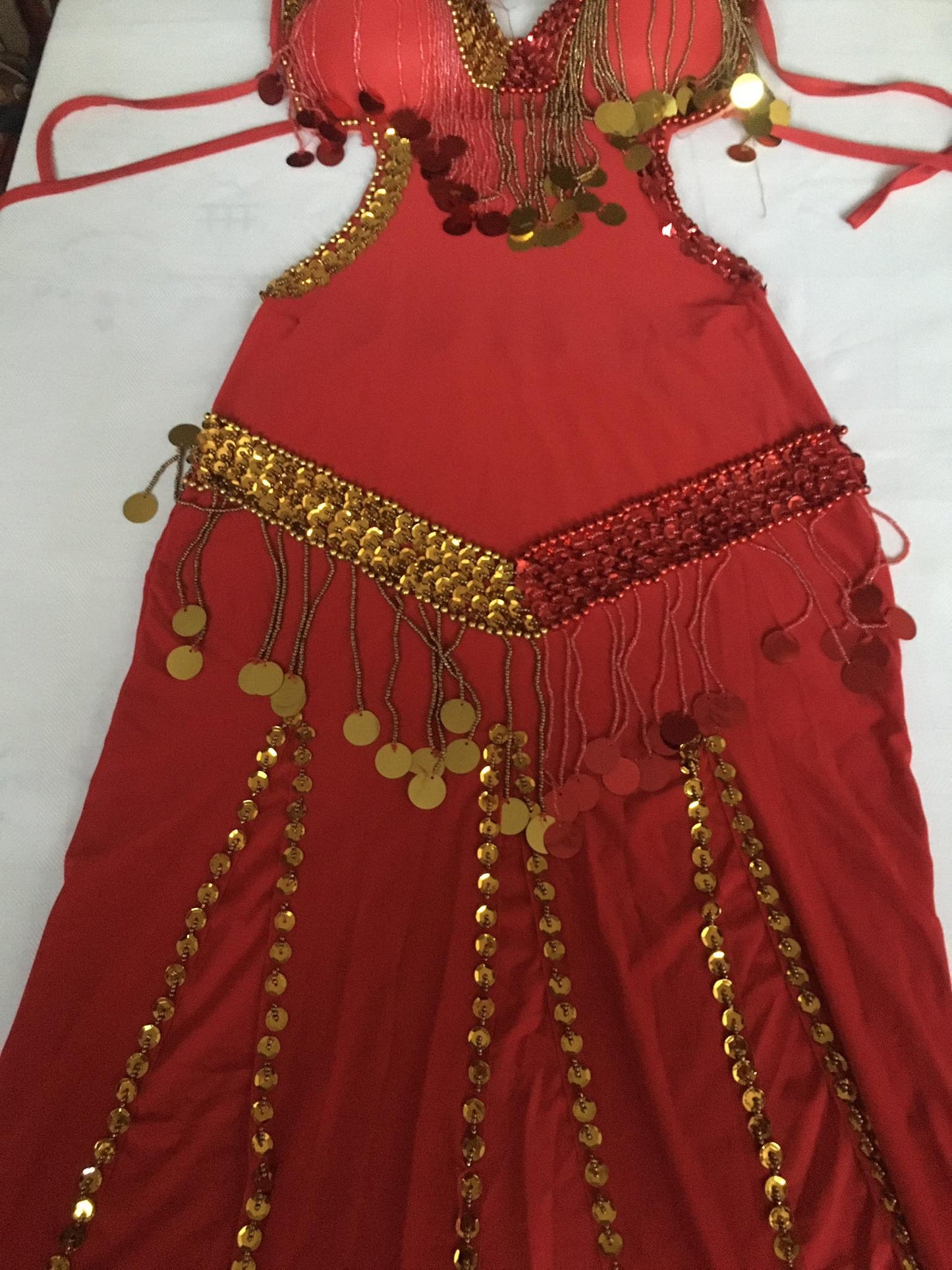 Egyptian Sexy belly dance costume, handmade Black stitched belly dance dress بدلة رقص شرقى