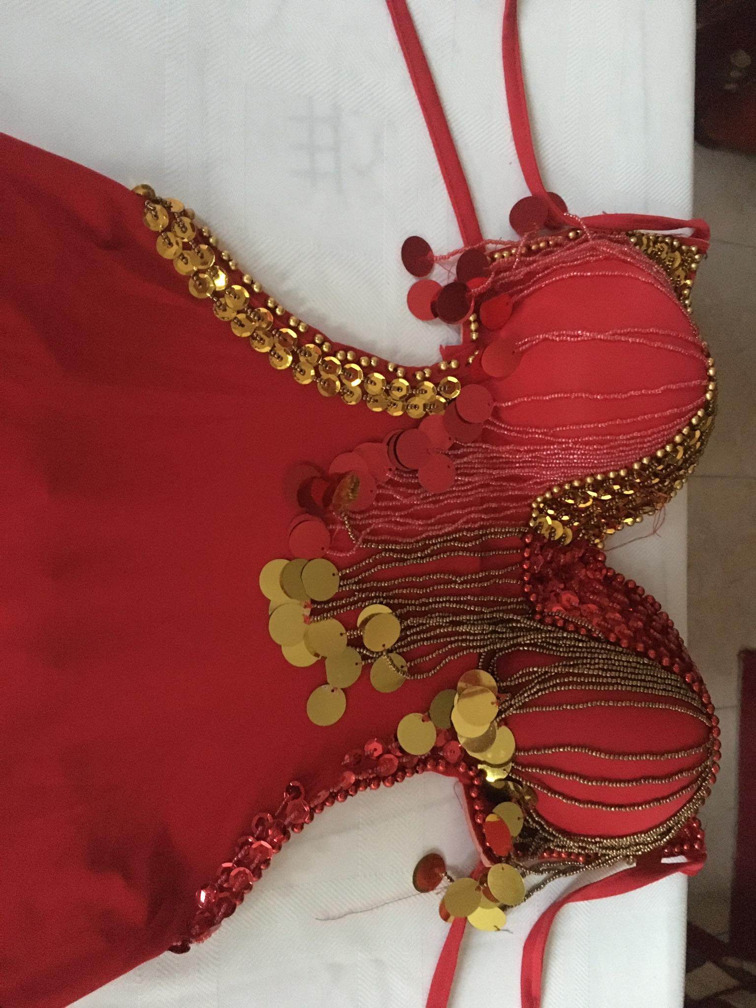 Egyptian Sexy belly dance costume, handmade Black stitched belly dance dress بدلة رقص شرقى