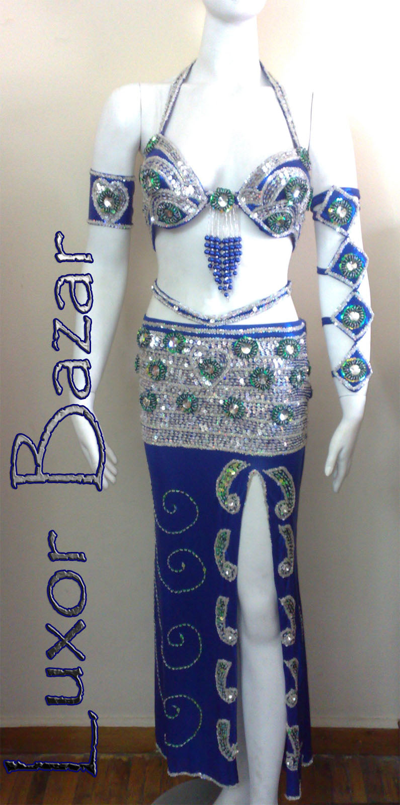 Professional Belly Dance Costume from Egypt Belly dancing outfit Custom Made Handmade Embroidered ensemble