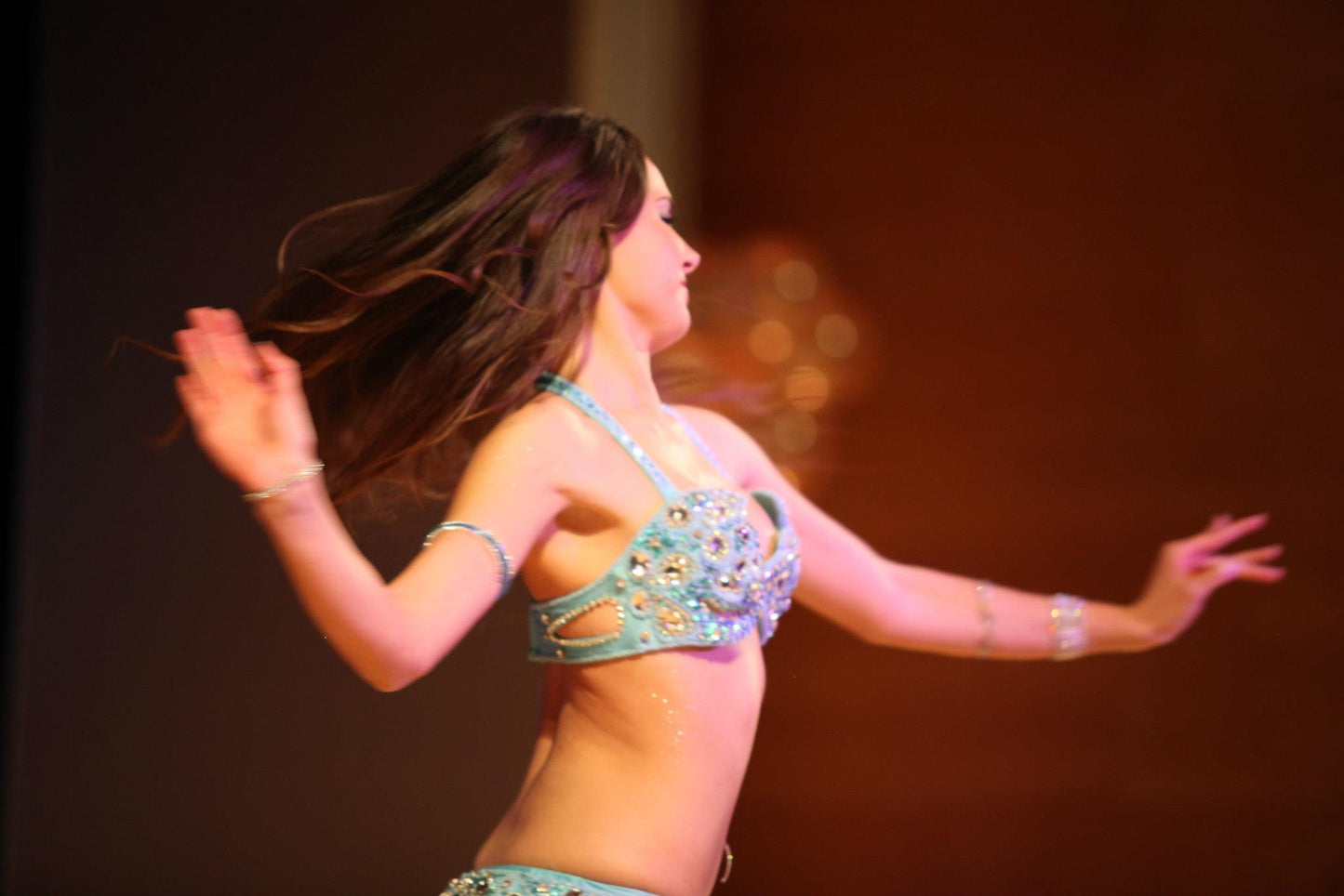 Sexy Egyptian professional belly dance costume, New Custom-made Belly Dance Dress, Handmade stitched dance outfit with side cutouts.
