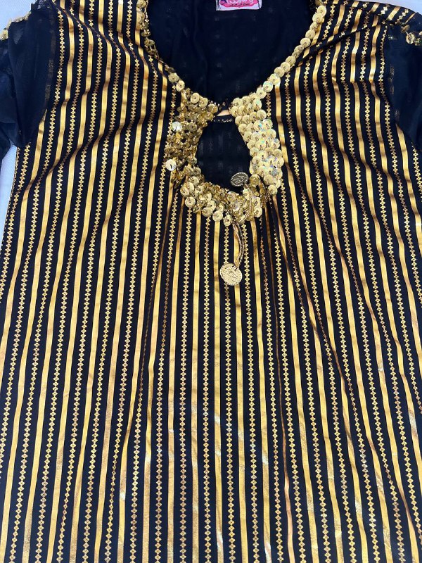 Neues ägyptisches Bauchtanzkleid, Galabia für orientalischen Tanz im Fallahi-Stil, handgefertigt