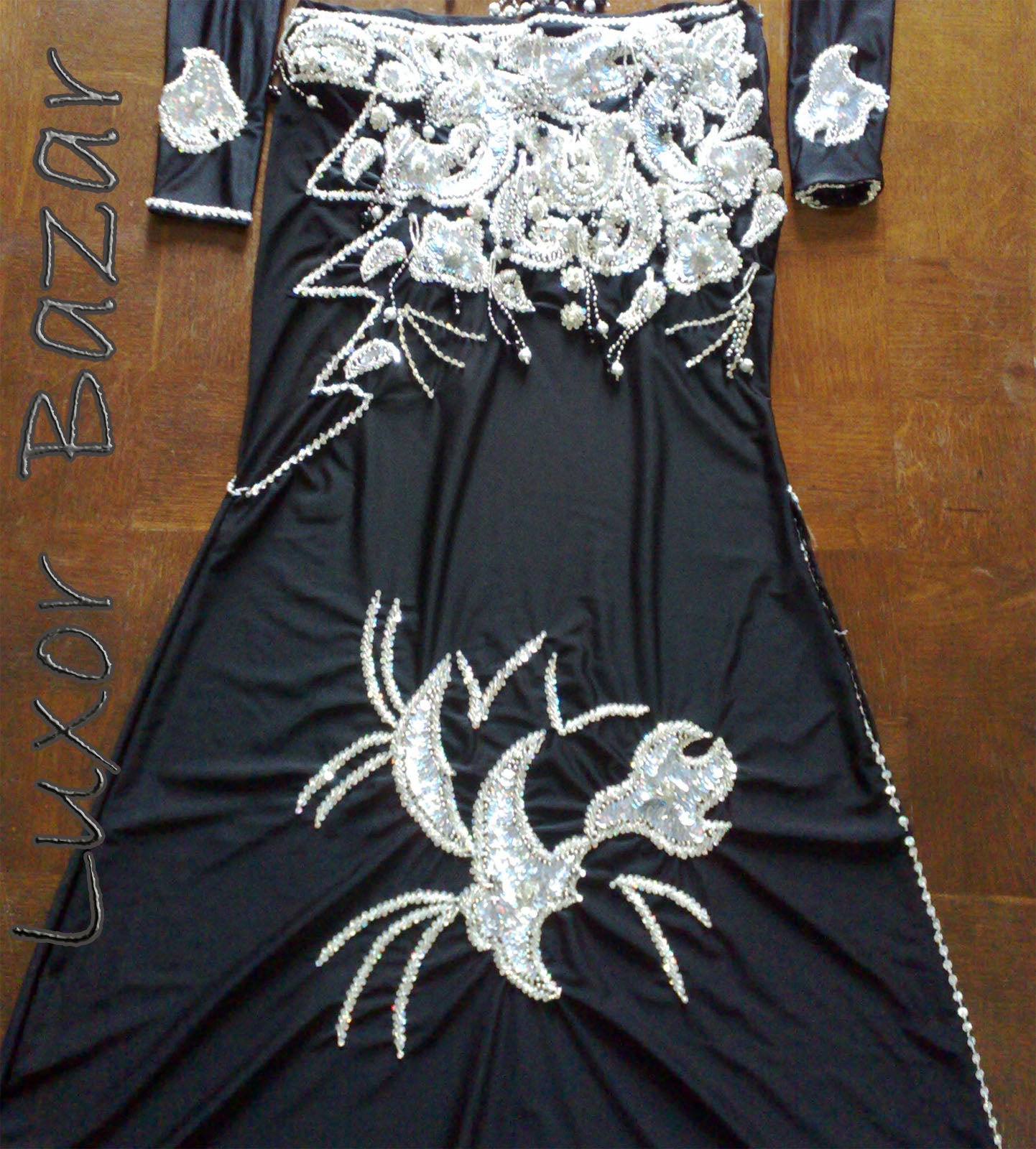 Professional Belly Dance Costume from Egypt, Belly dancing Custom Made Outfit, Handmade Embroidered