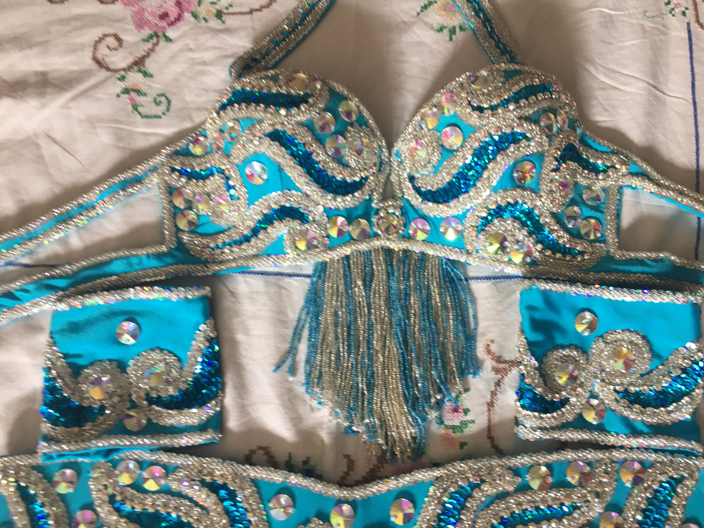 Egyptian Belly Dance Outfit – Performance Costume – Custom Made – Premium Quality