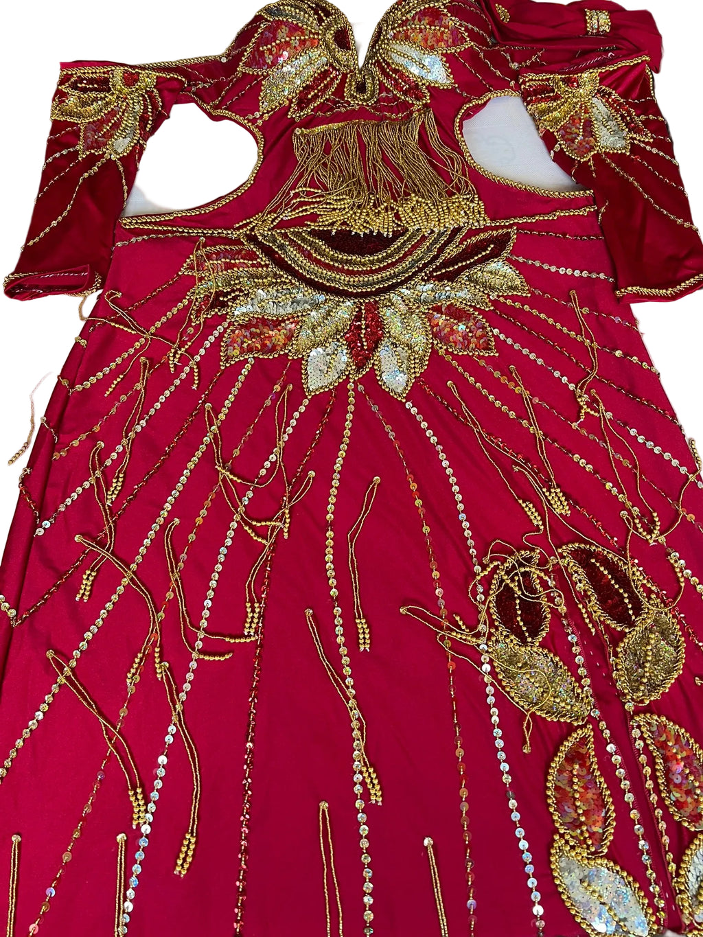 Stunning wine-red belly dance costume professional made to order belly dancer costume handmade colourful sequined belly dance outfit