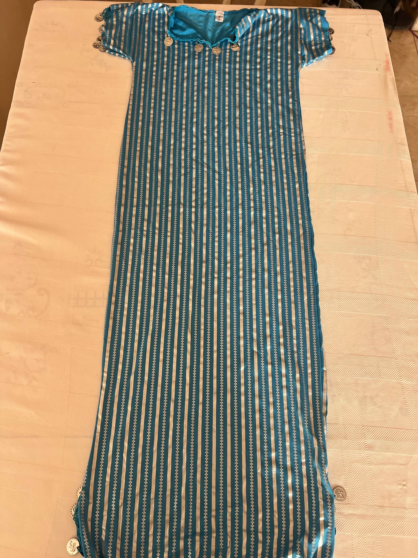 Kids Saidi belly dance dress/ Folklore dance Dancing Galabia outfit /8-12 years