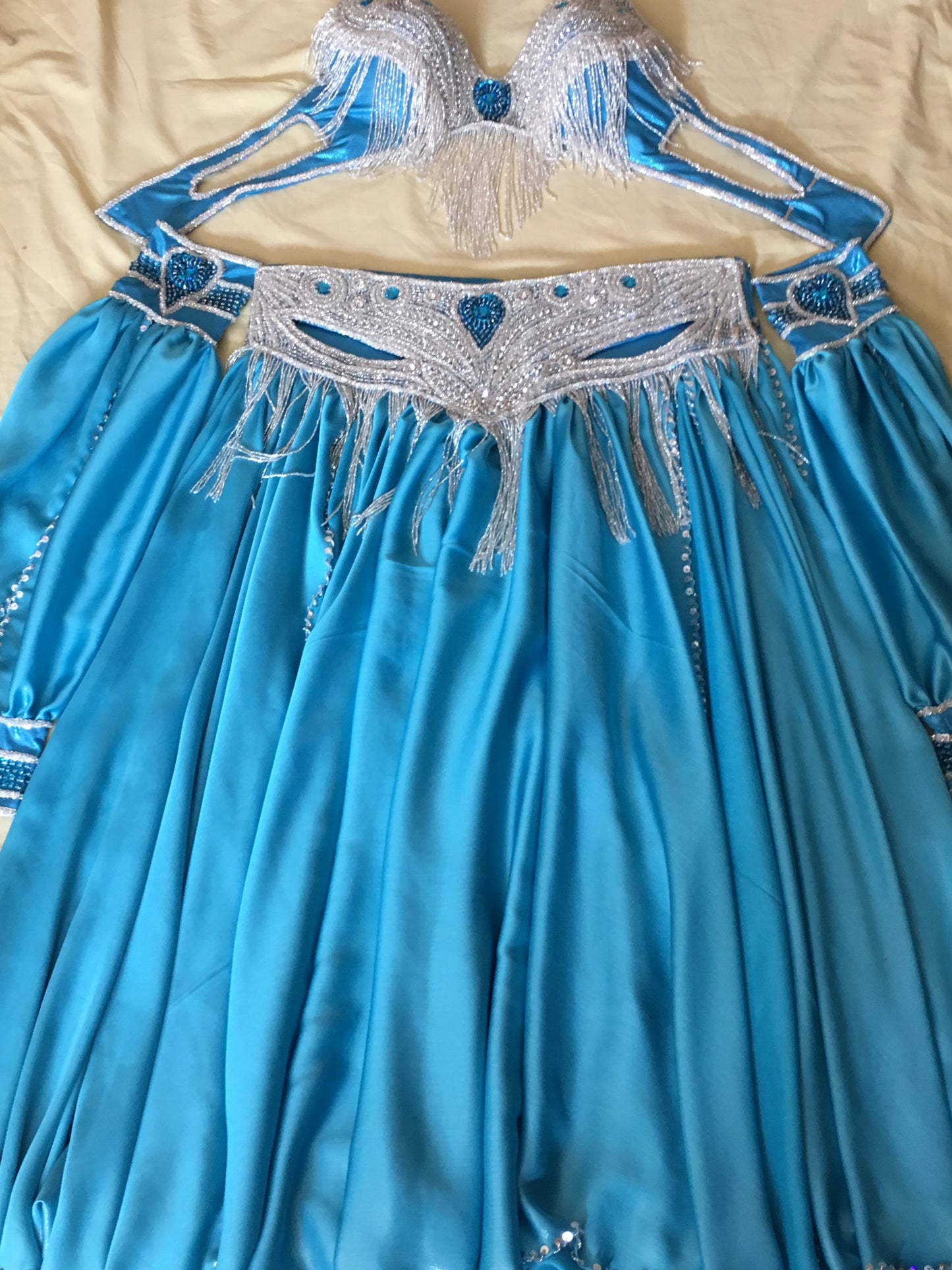 Professional Egyptian Belly Dance Costume BELLYDANCE Custom-made Any Colour New