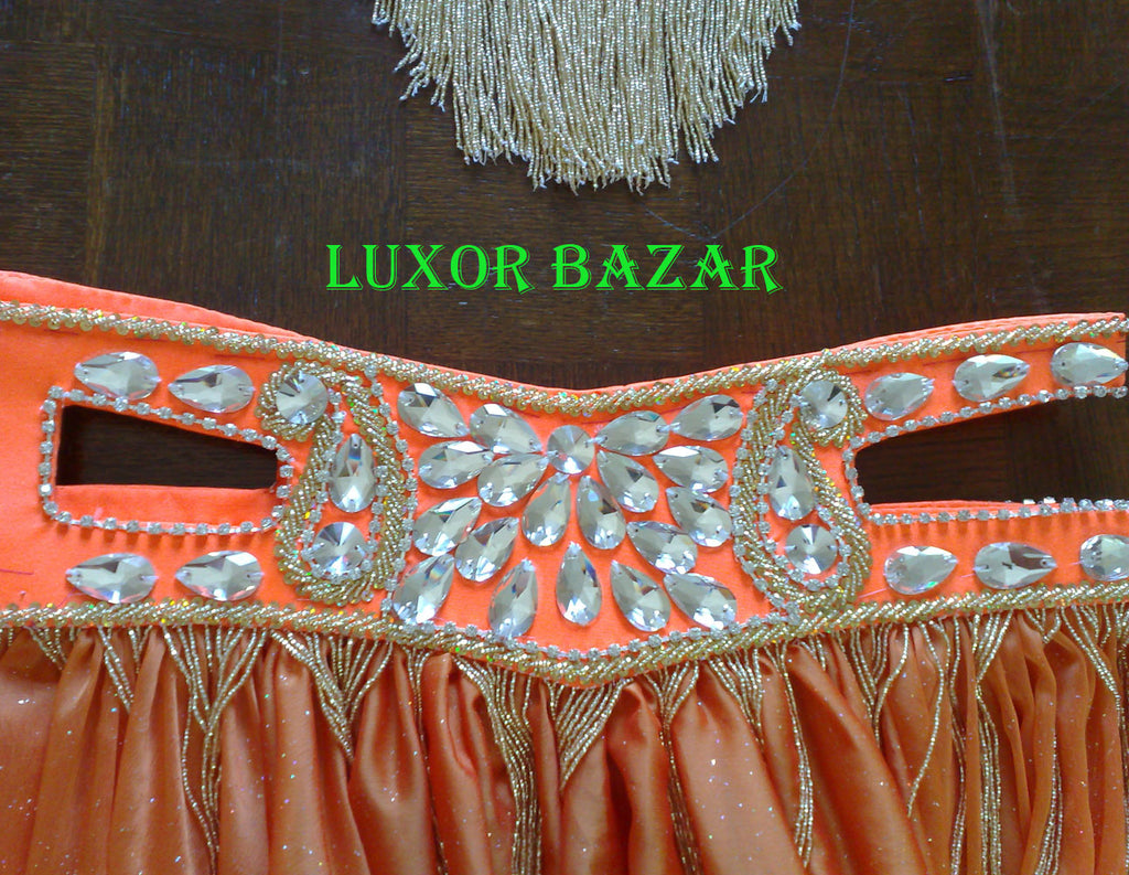 Handmade Egyptian Belly Dance Costume – Custom Colors & Sizes – Professional Quality