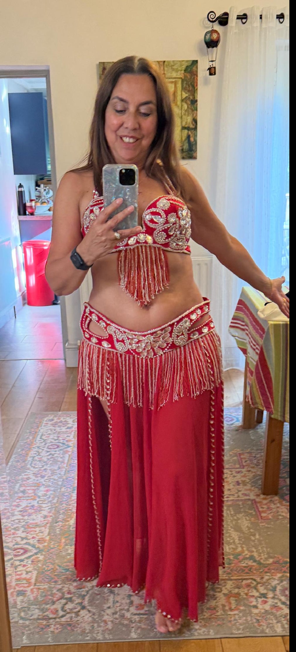 Professional Belly dance costume/ Custom-made luxurious belly dancer outfit