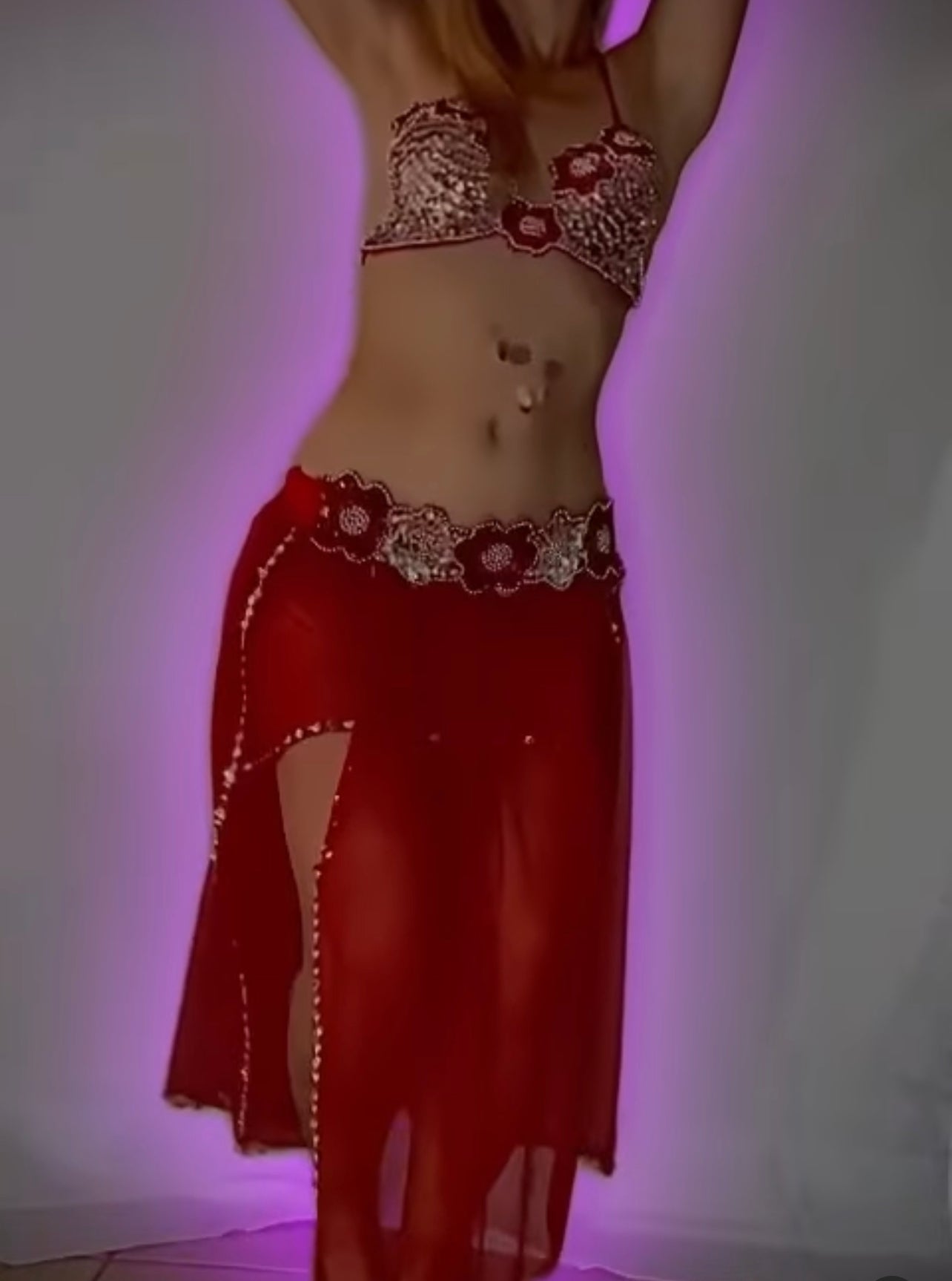Sexy Egyptian professional belly dance costume, Handmade embellished belly dance outfit, belly dance bra and belt, بدلة رقص شرقى