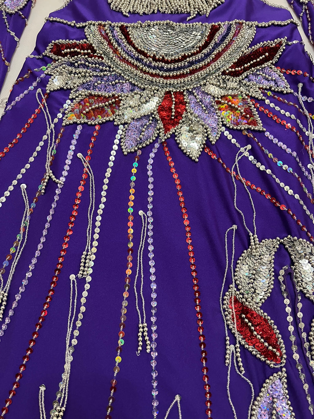 Professional belly dance costume handmade beaded and sequined with multi-colours Egyptian Custom unique design luxurious belly dance outfit