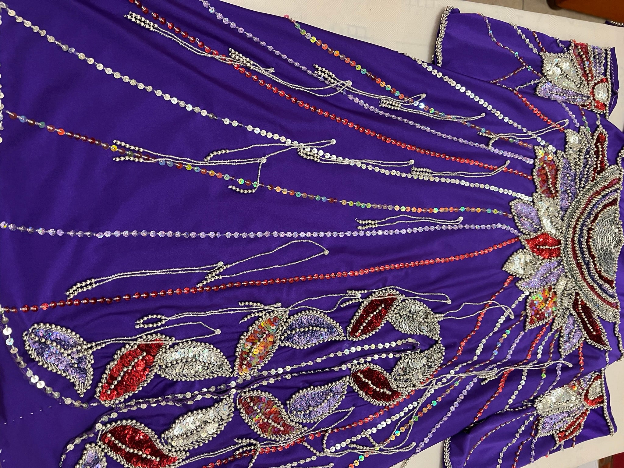 Professional belly dance costume handmade beaded and sequined with multi-colours Egyptian Custom unique design luxurious belly dance outfit