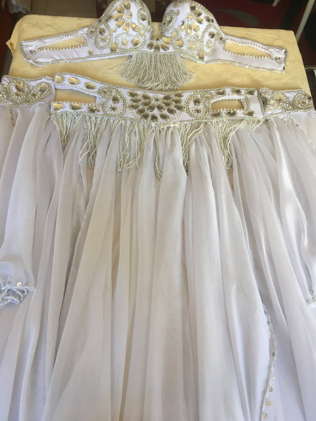 Handmade Egyptian Belly Dance Costume – Custom Colors & Sizes – Professional Quality