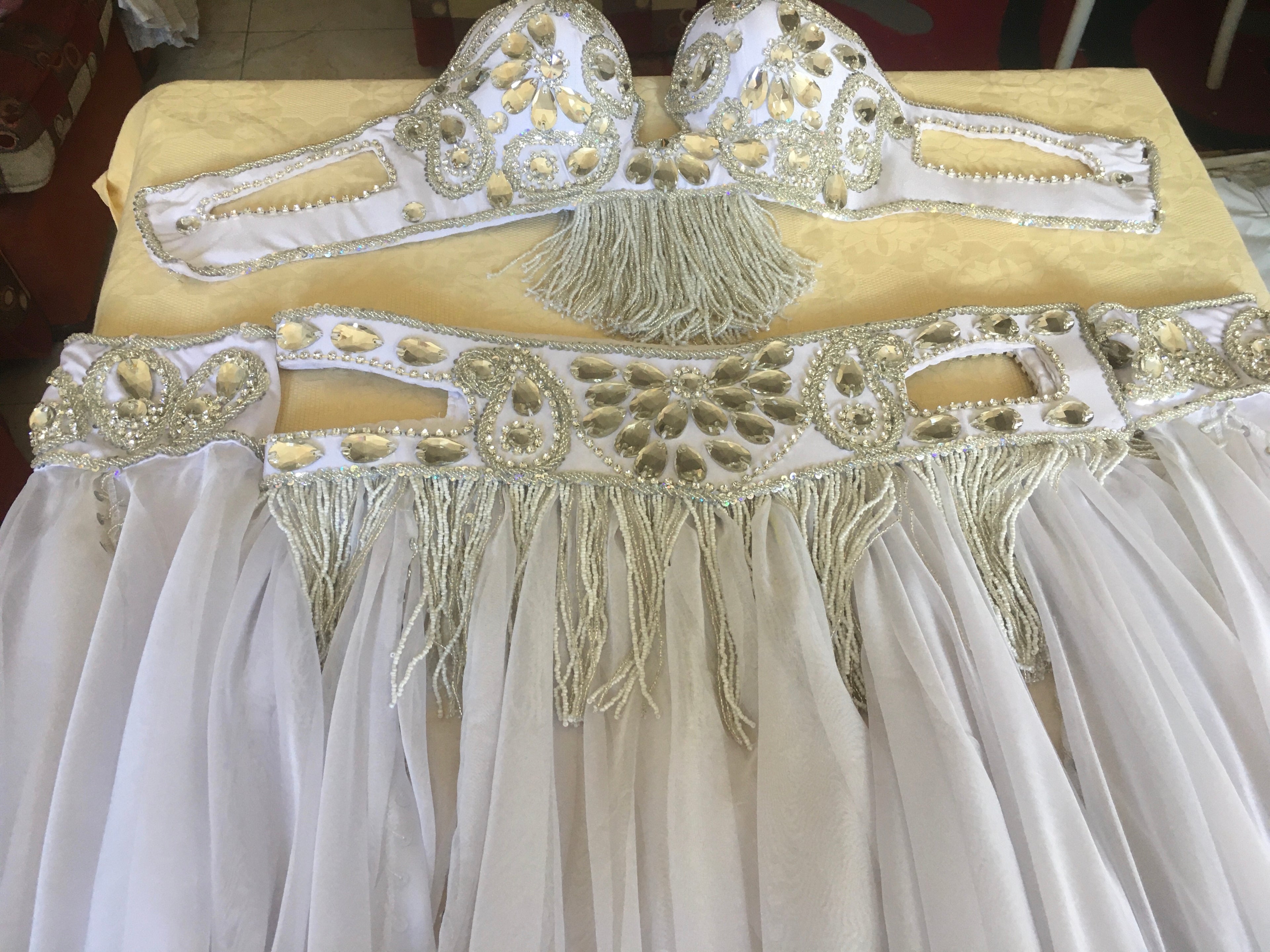 Handmade Egyptian Belly Dance Costume – Custom Colors & Sizes – Professional Quality
