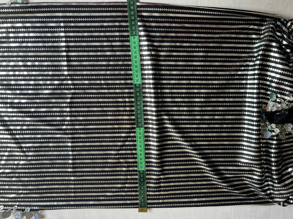 Egyptian belly dance striped dress, Saidi dancing Galabia, handmade dance outfit جلابية رقص شرقى صعيدى