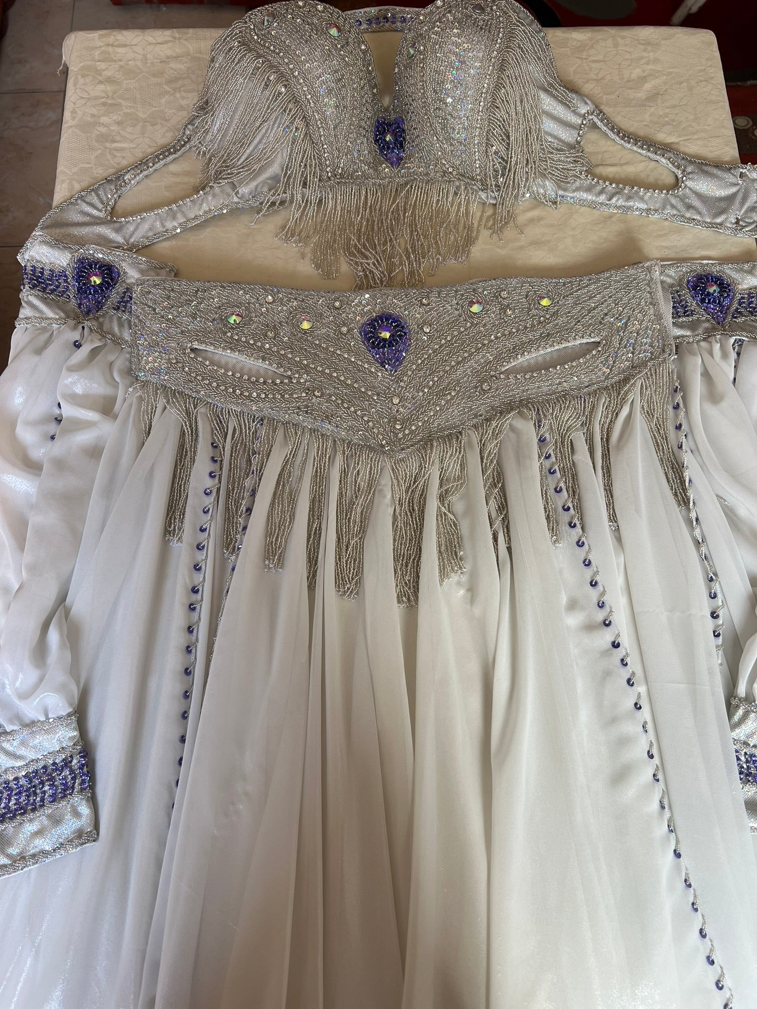 Professional belly dance costume/ Luxurious top quality belly dancer outfit.
