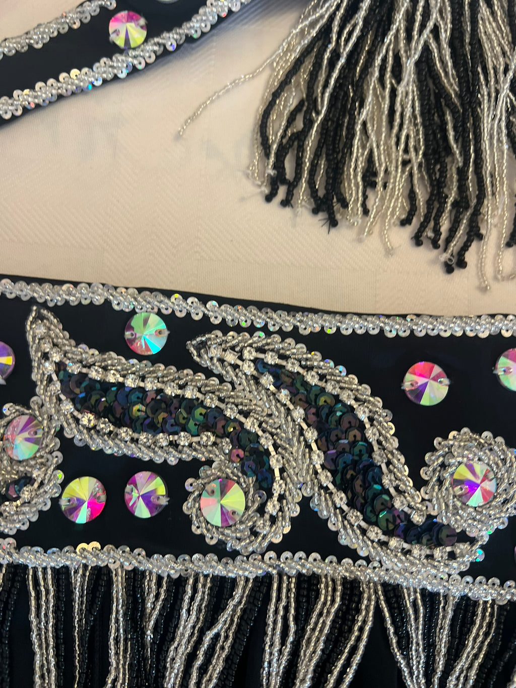 Professional belly dance costume/ Luxurious handmade belly dancer outfit