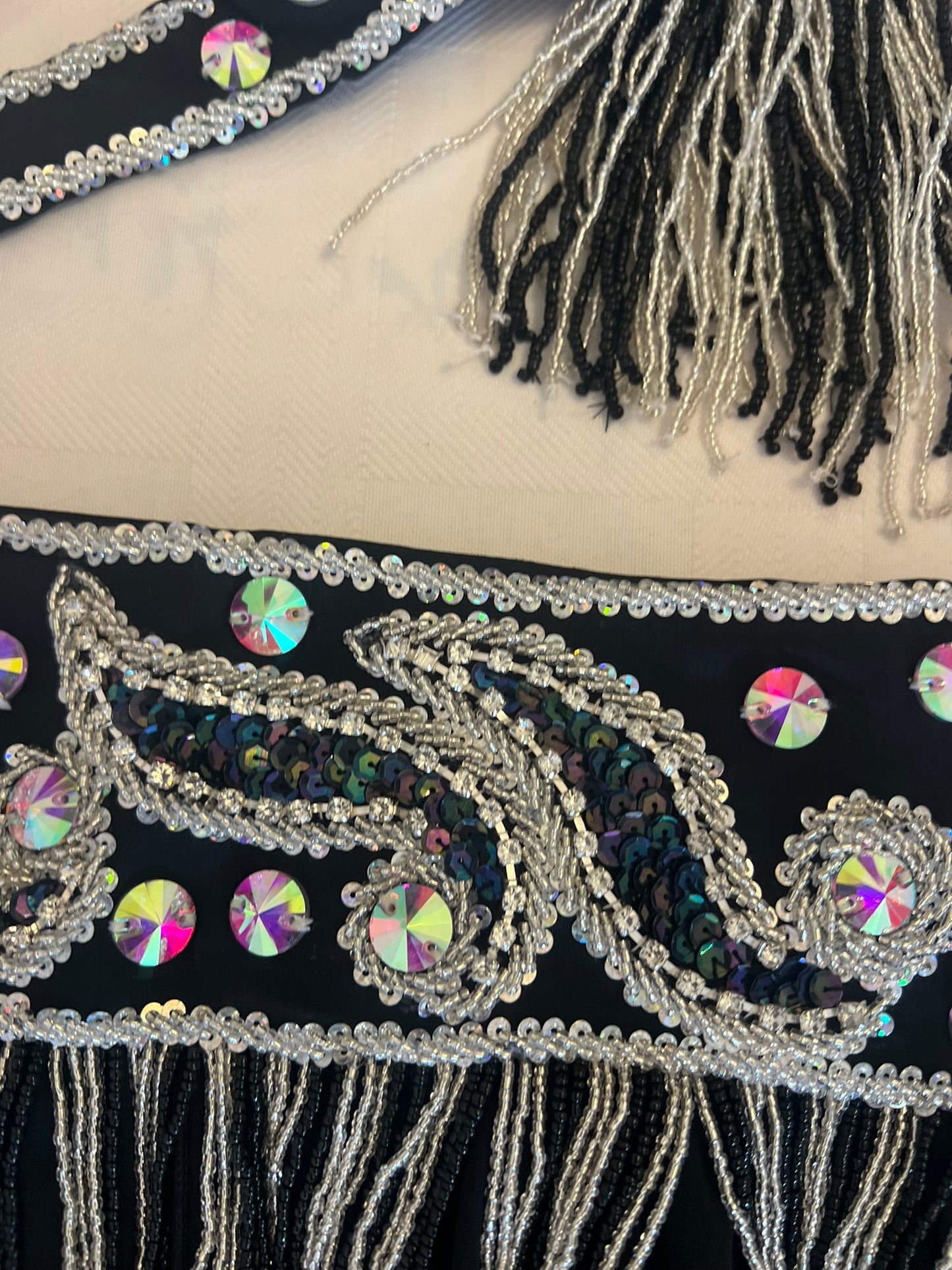 Professional belly dance costume/ Luxurious handmade belly dancer outfit