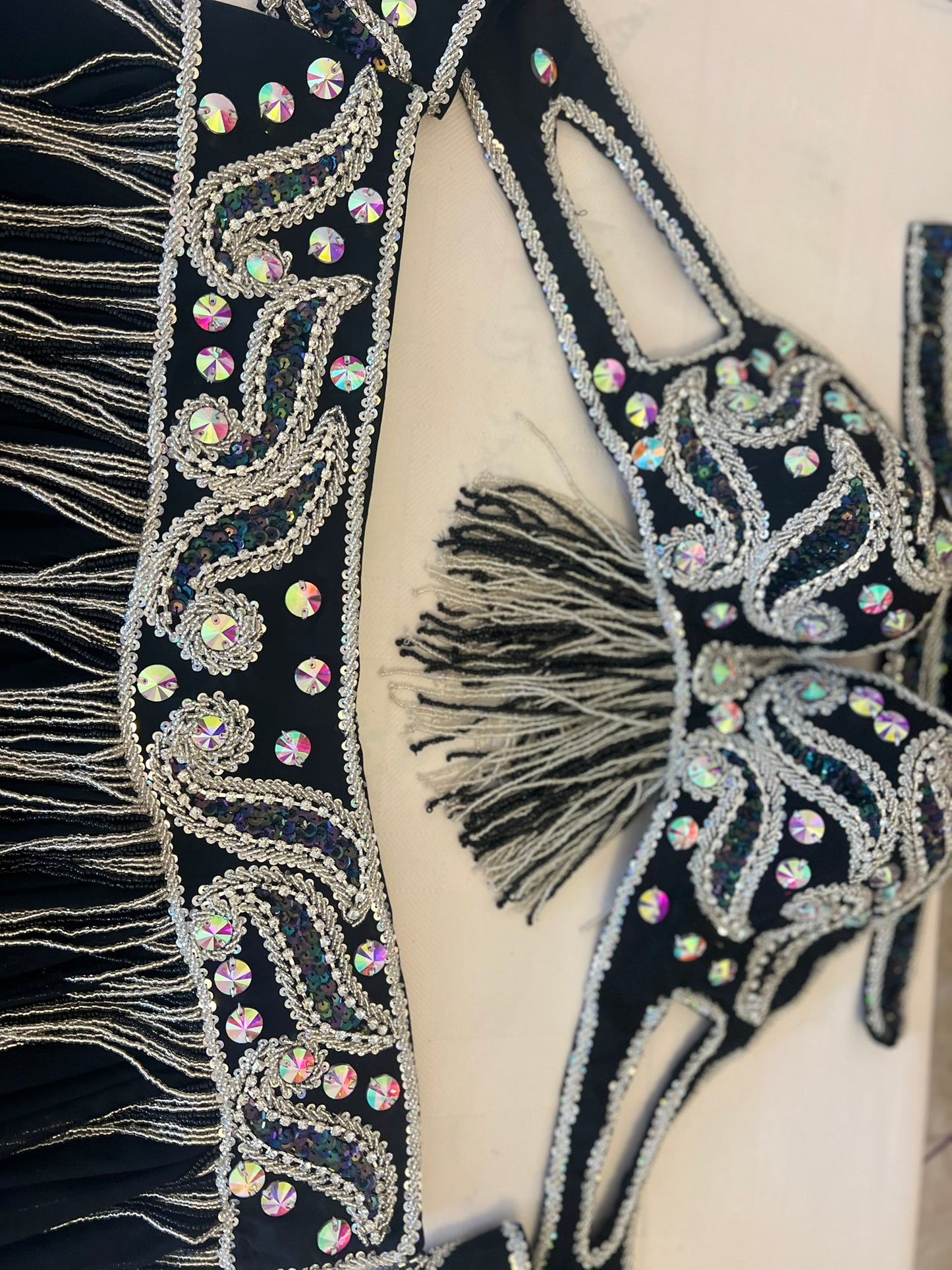 Professional belly dance costume/ Luxurious handmade belly dancer outfit