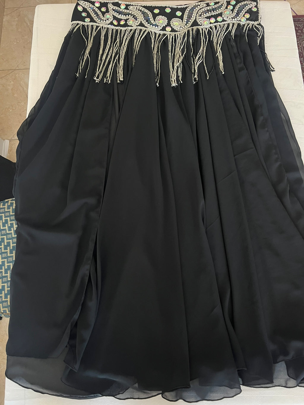 Professional belly dance costume/ Luxurious handmade belly dancer outfit