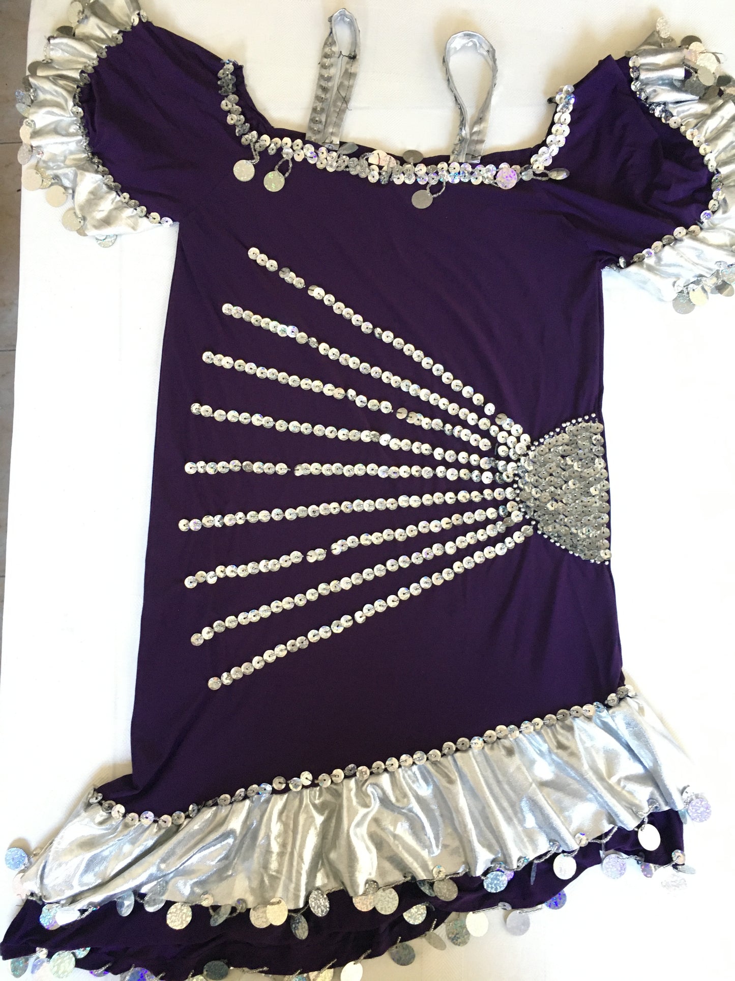 Egyptian Belly Dance Dress Iskandaryan Costume, Galabia, Fallahi, Melaya dress جلابية رقص شرقى اسكندرانى